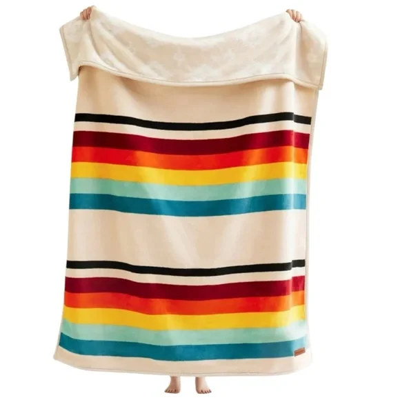 Pendleton Reversible Plush Throw Blanket